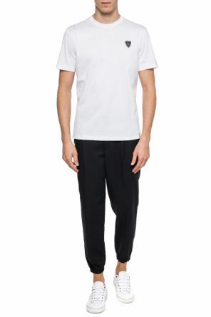 T-shirt z naszywką z logo, zdjęcie 2 T-shirt z naszywką z logo od Billionaire